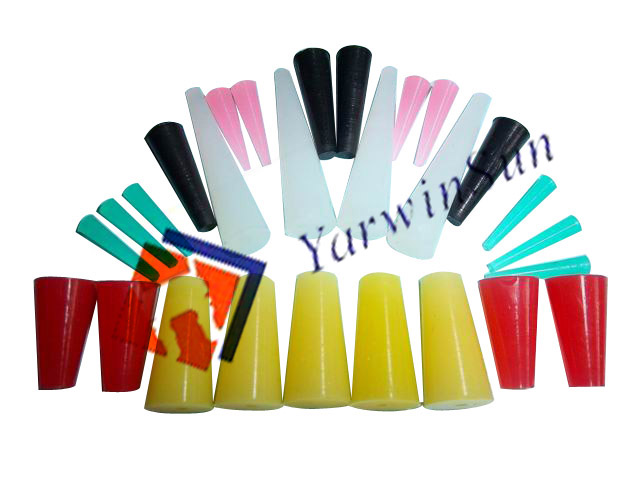 Rubber bottle stopper